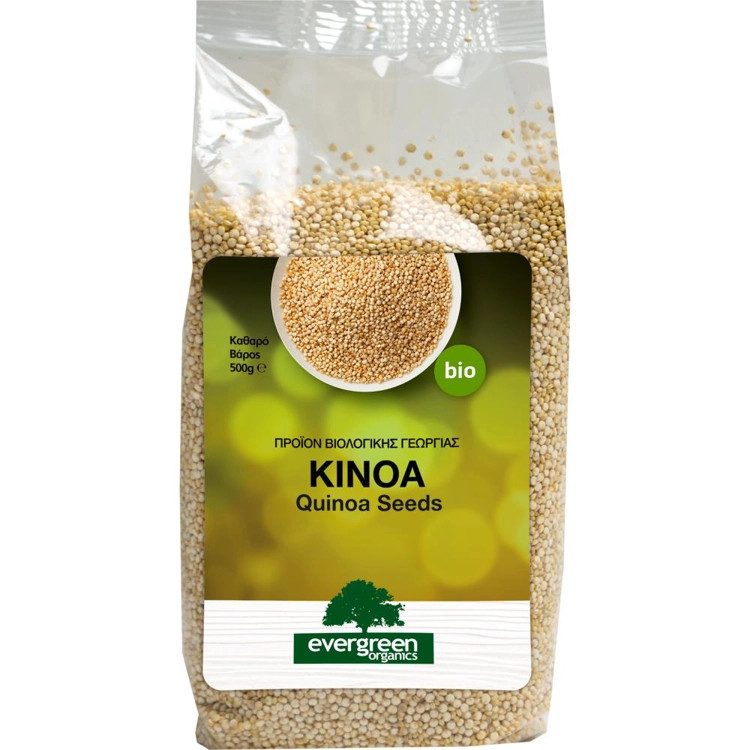 EVERGREEN ORGANICS κινόα βιολογική 500gr – Όσπρια