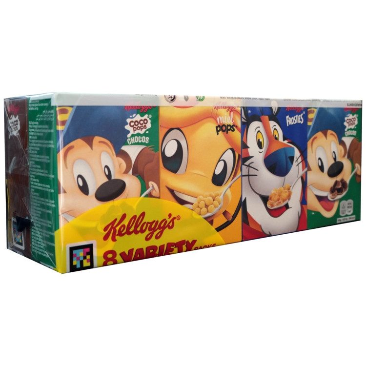 KELLOGG'S δημητριακά variety 8τεμ 220gr