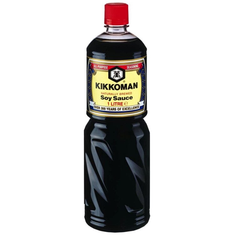 KIKKOMAN σάλτσα σόγιας 1lt – Σάλτσες και Dressings