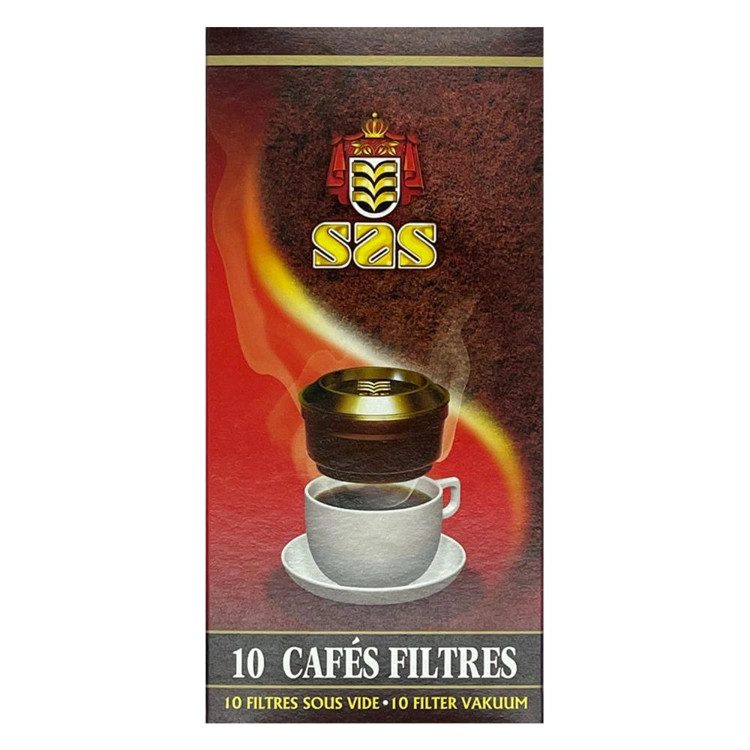 SAS KOFFIE καφές φίλτρου σε ατομικές μερίδες 10x7,5gr – Καφέδες