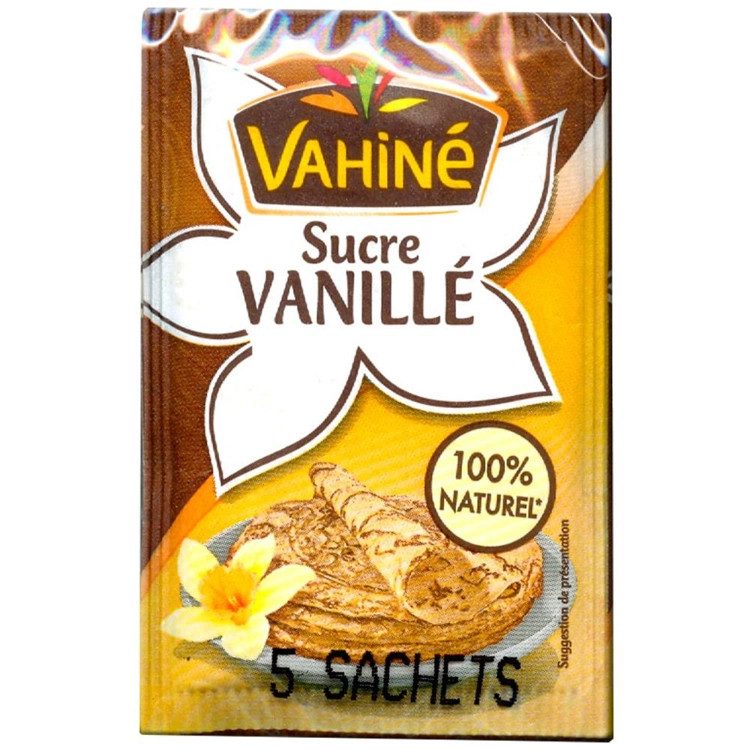 VAHINE ζάχαρη με φυσικό εκχύλισμα βανίλιας 5x7,5gr – Ζάχαρη και Υποκατάστατα
