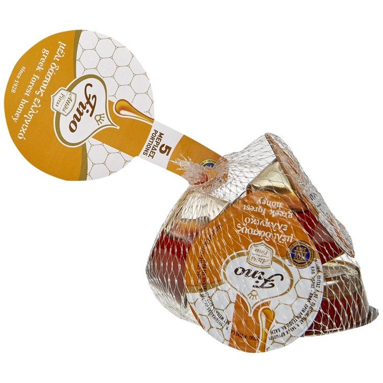 ΦΙΝΟ μέλι ελληνικό διχτάκι 5 μερίδων 30gr – Φίνο