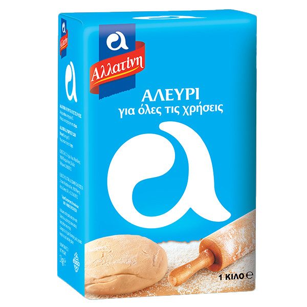 ΑΛΛΑΤΙΝΗ αλεύρι για όλες τις χρήσεις 1kg – Αλλατίνη
