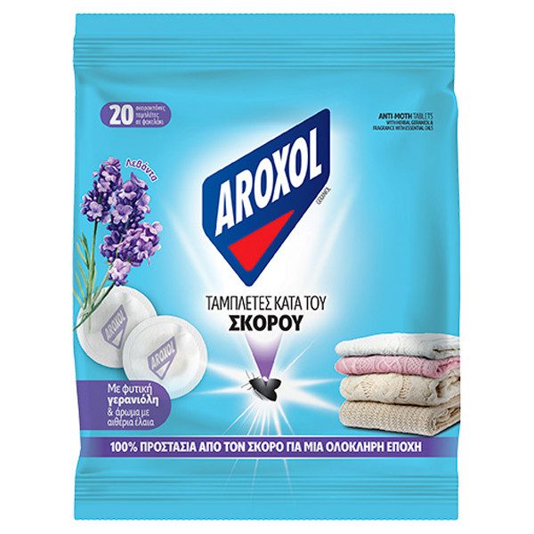 AROXOL σκοροκτόνες ταμπλέτες 20τεμ – Εντομοκτόνα και Εντομοαπωθητικά Χώρου