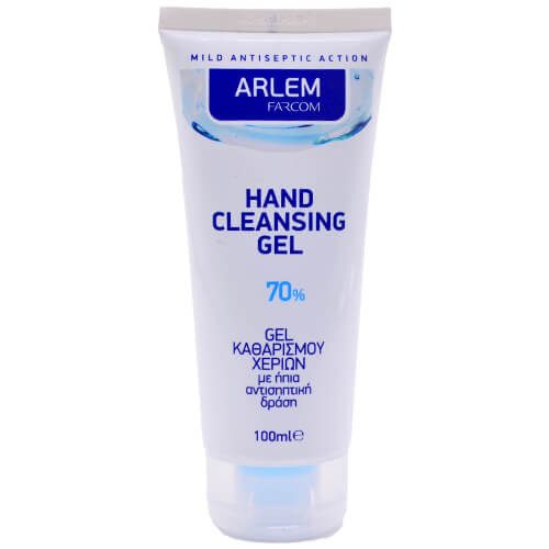 FARCOM Arlem gel καθαρισμού χεριών 100ml – Αντισηπτικά Χεριών