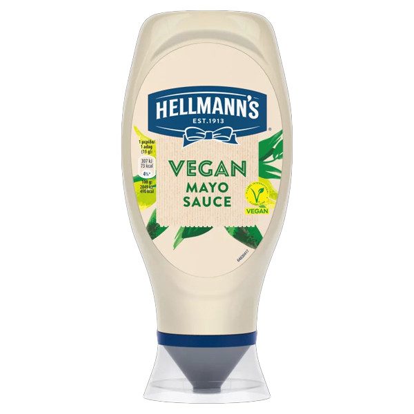 HELLMANN'S μαγιονέζα για vegan top down 430ml – Σάλτσες και Dressings