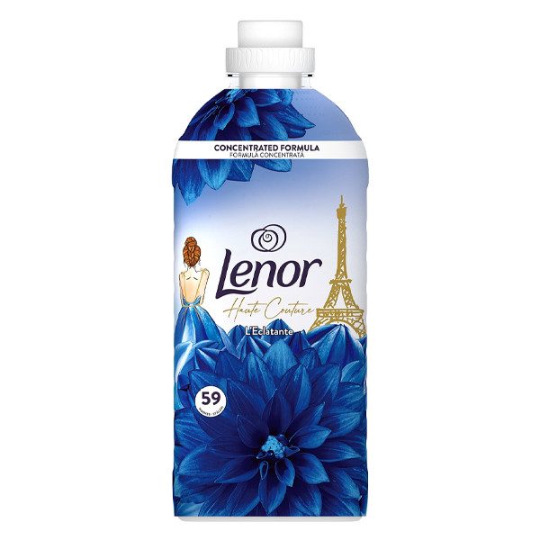 LENOR συμπυκνωμένο μαλακτικό ρούχων haute couture l'eclatante 59μεζ 1239ml – Μαλακτικά Ρούχων