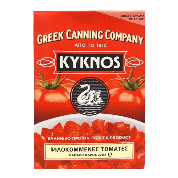 ΚΥΚΝΟΣ τομάτες ψιλοκομμένες 370gr – Κύκνος – Σάλτσες και Dressings