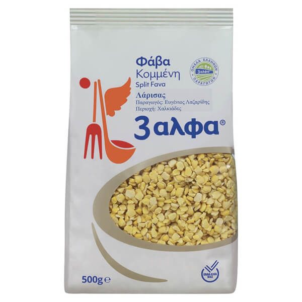 3ΑΛΦΑ φάβα κομμένη 500gr – 3 Άλφα – Όσπρια