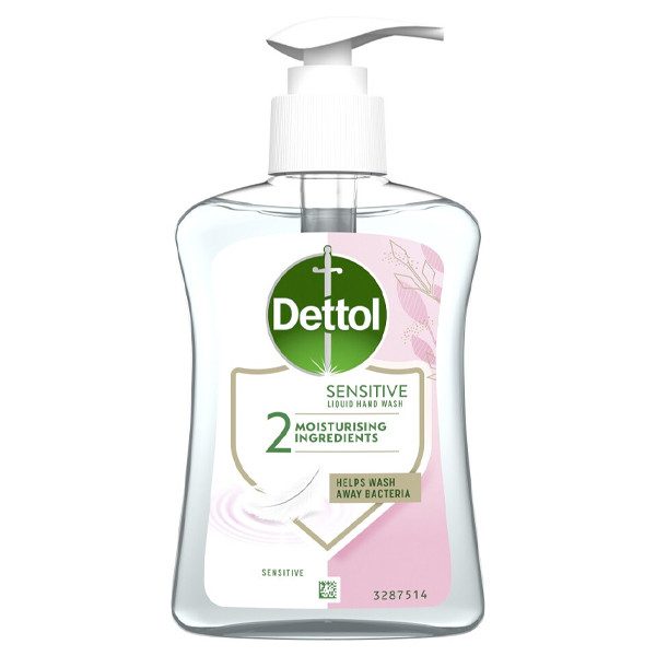 DETTOL κρεμοσάπουνο sensitive με αντλία 250ml – Προϊόντα Καθαρισμού Σώματος