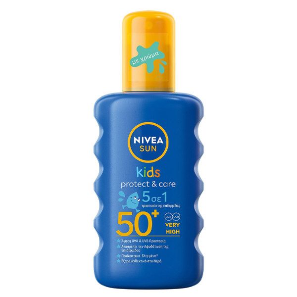 NIVEA αντιηλιακό παιδικό kids protect και care SPF50+ 270ml – Παιδικά Αντηλιακά