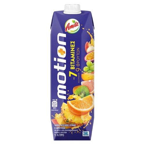 AMITA motion φυσικός χυμός 1lt – Χυμοί