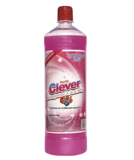 NOVEL Clever κρεμοσάπουνο pomegranate και acai berry 1lt – Προϊόντα Καθαρισμού Σώματος