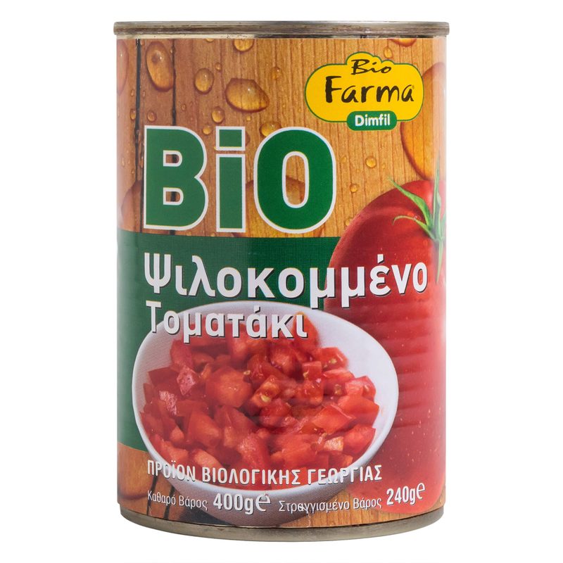 BIOFARMA ψιλοκομμένο τοματάκι 400gr – Dimfil – Σάλτσες και Dressings