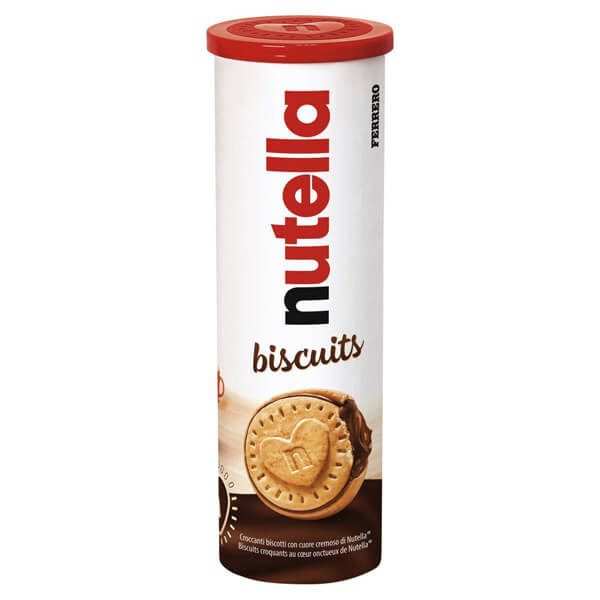 FERRERO Nutella μπισκότα tube 166gr