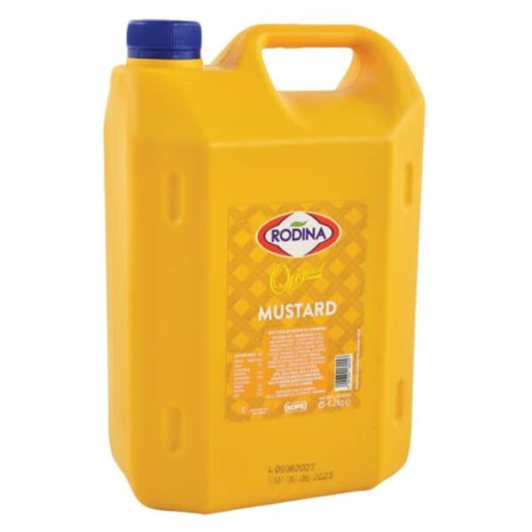 RODINA σάλτσα μουστάρδα 4,2kg – Σάλτσες και Dressings