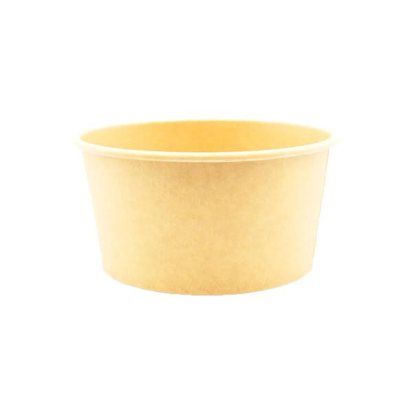 Χάρτινο κύπελλο παγωτού kraft 3oz 50τεμ – MrPanda – Μπωλ/Κύπελλα μιας Χρήσης (Χονδρική)