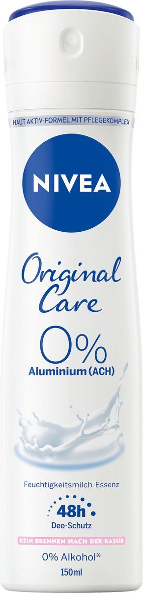 NIVEA αποσμητικό σώματος spray original care 150ml – Αποσμητικά