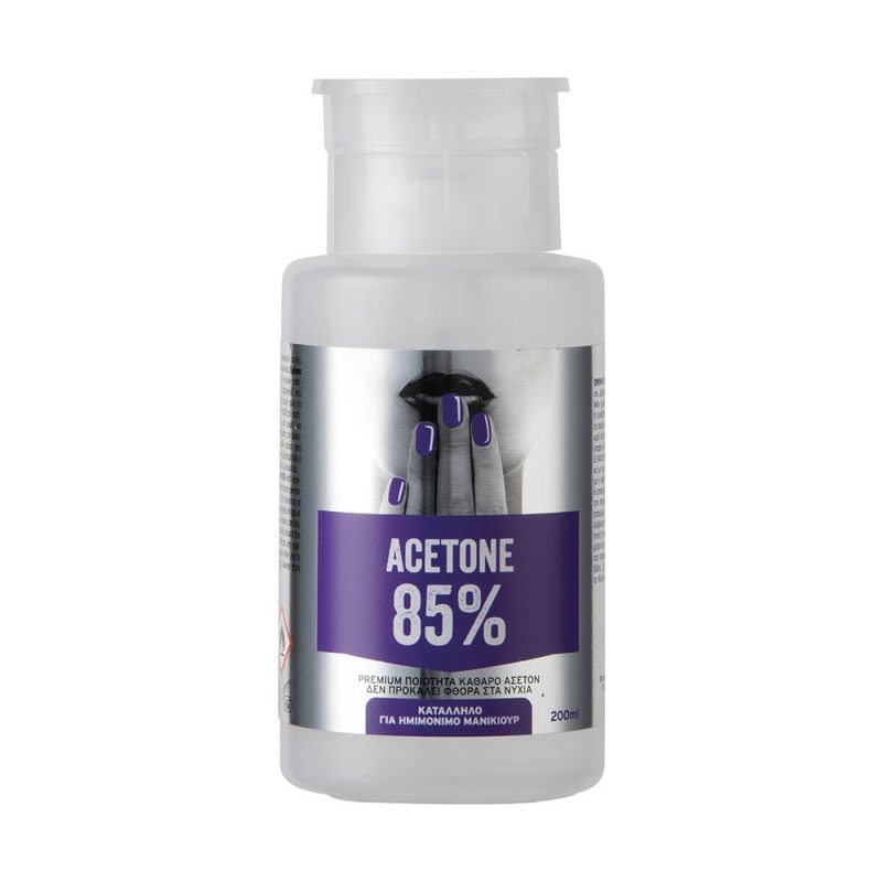 TAI ασετόν 85% με βαλβίδα 200ml – Ξεβαφτικά Νυχιών