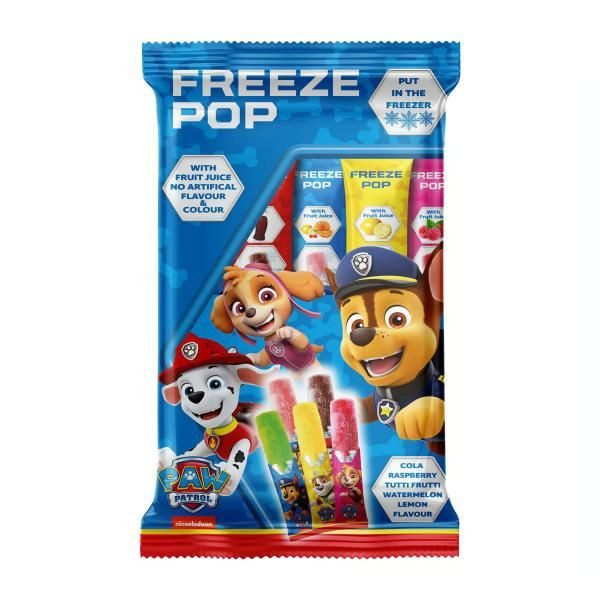 PAW PATROL γρανίτες φρούτων μιξ 10x50ml – Καραμέλες, Γλειφιτζούρια και Τσίχλες