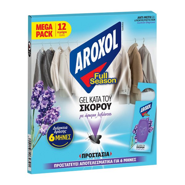 AROXOL season σκοροκτόνο gel 12τεμ – Εντομοκτόνα και Εντομοαπωθητικά Χώρου