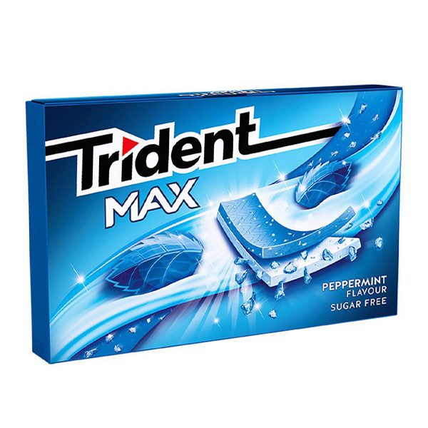 TRIDENT τσίχλες max μέντα 12x27gr – Καραμέλες, Γλειφιτζούρια και Τσίχλες