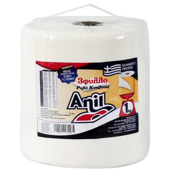 ANIL χαρτί κουζίνας 3φυλλο 1kg – Χαρτιά Κουζίνας