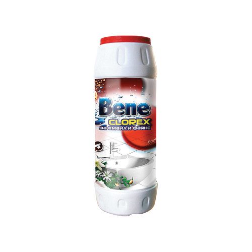 BENE Clorex σκόνη καθαρισμού και απολύμανσης 500gr – Καθαριστικά Μπάνιου