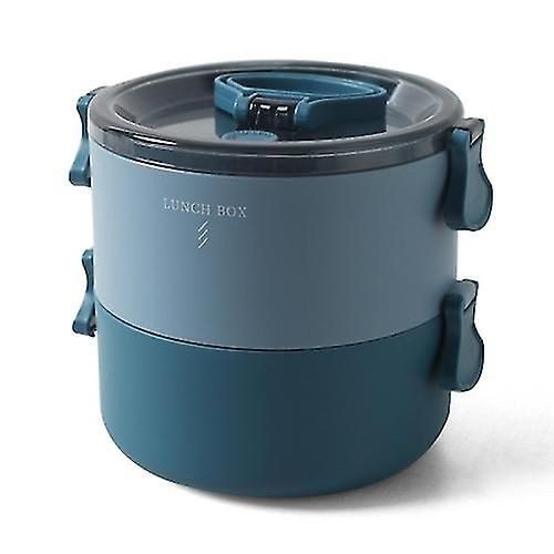 LUNCH BOX φαγητοδοχείο στρογγυλό 2 επιπέδων 1600ml – Δοχεία Φαγητού