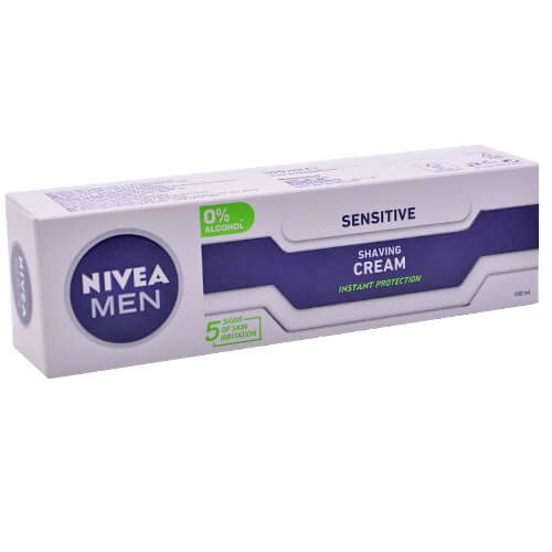 NIVEA κρέμα ξυρίσματος sensitive 100ml – Αφροί και Gel Ξυρίσματος