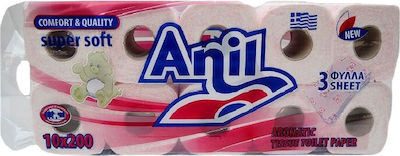 ANIL χαρτί υγείας αρωματικό 3φυλλο 10x92gr – Χαρτιά Υγείας