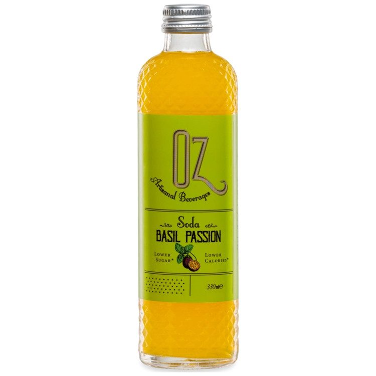 OZ σόδα basil passion με βασιλικό 330ml – Αναψυκτικά