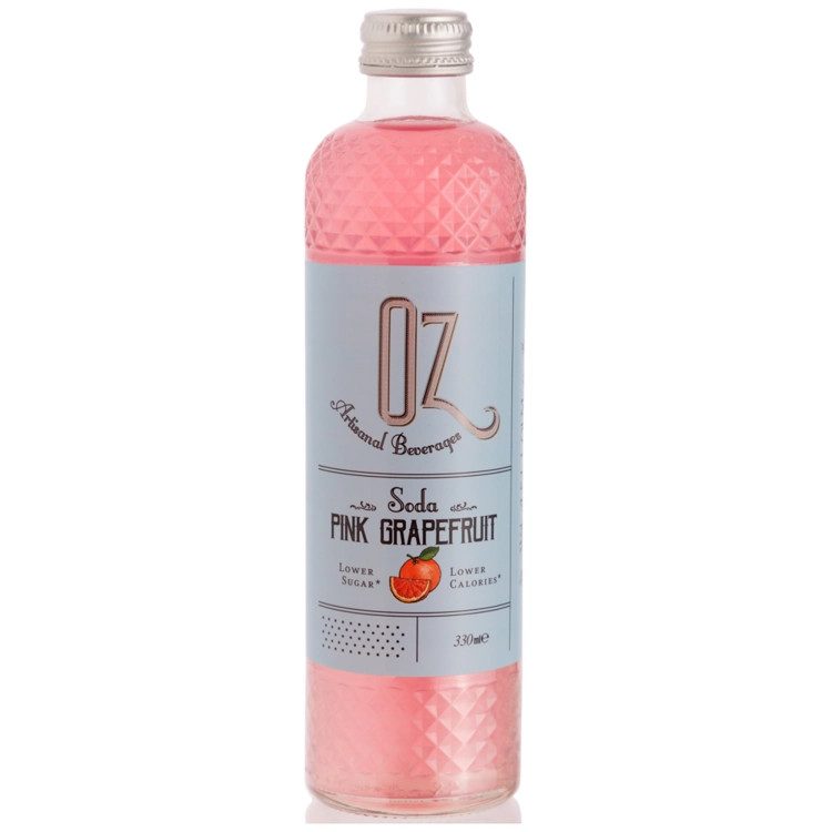 OZ σόδα pink grapefruit με γκρέιπφρουτ 330ml – Αναψυκτικά