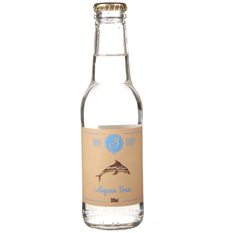 THREE CENTS αναψυκτικό τόνικ Aegean Tonic 200ml – Αναψυκτικά