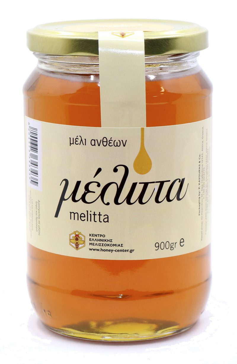 ΜΕΛΙΤΤΑ μέλι ανθέων 900gr – Μέλιττα