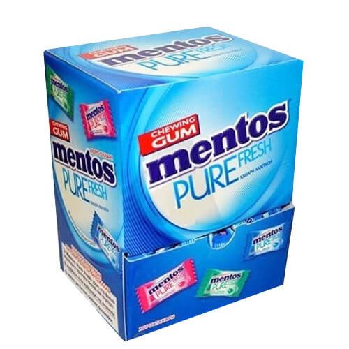 MENTOS τσίχλες pure fresh mini mix kangaroo 500x2gr – Καραμέλες, Γλειφιτζούρια και Τσίχλες