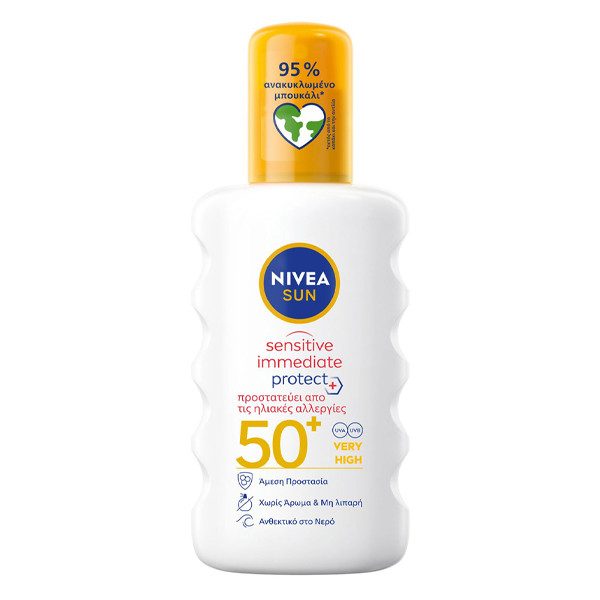 NIVEA αντιηλιακό παιδικό kids sensitive SPF50+ spray 200ml – Παιδικά Αντηλιακά