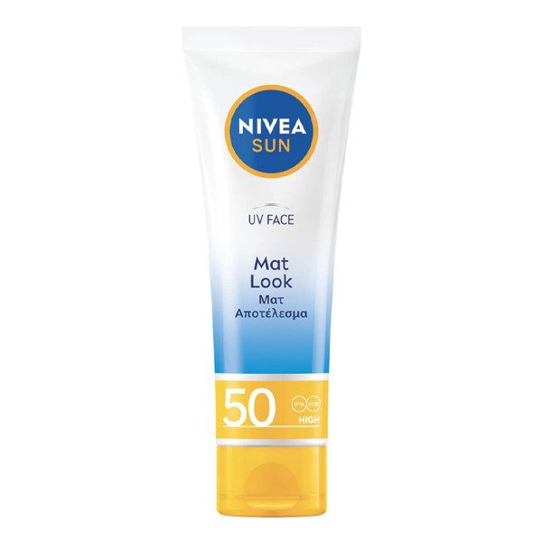 NIVEA αντιηλιακό προσώπου uv face mat look SPF50+ 50ml – Αντηλιακά