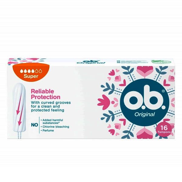 O.B. ταμπόν reliable protection super 16τεμ