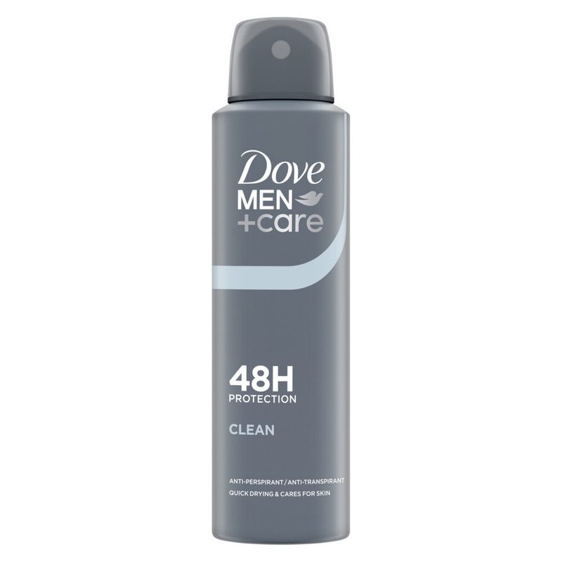 DOVE αποσμητικό σώματος spray Men και Care advanced care Clean 150ml – Αποσμητικά