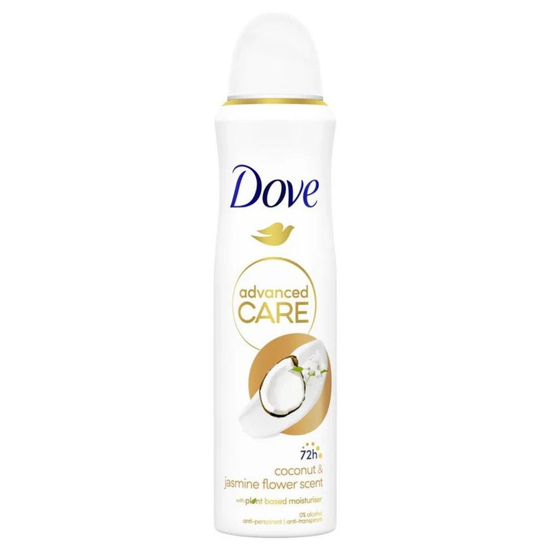 DOVE αποσμητικό σώματος spray Advanced Care Coconut και Flower 150ml – Αποσμητικά