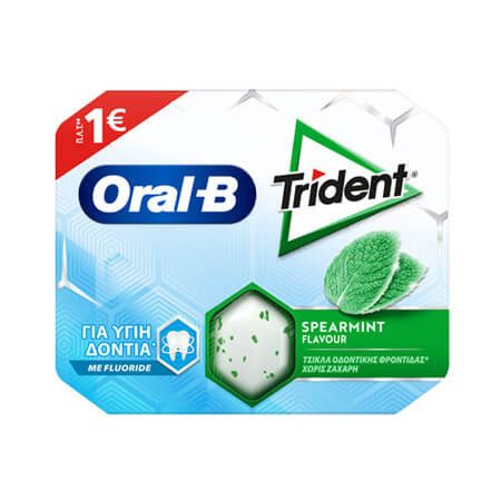 TRIDENT τσίχλες dental care δυόσμος 12x17gr – Καραμέλες, Γλειφιτζούρια και Τσίχλες
