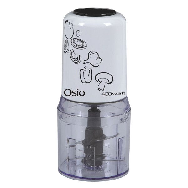OSIO μπλέντερ με δοχείο λευκό 400w 500ml – Πολυκόπτες Multi