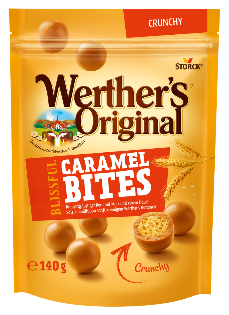WERTHER'S καραμέλες caramel crunchy bites 140gr – Καραμέλες, Γλειφιτζούρια και Τσίχλες