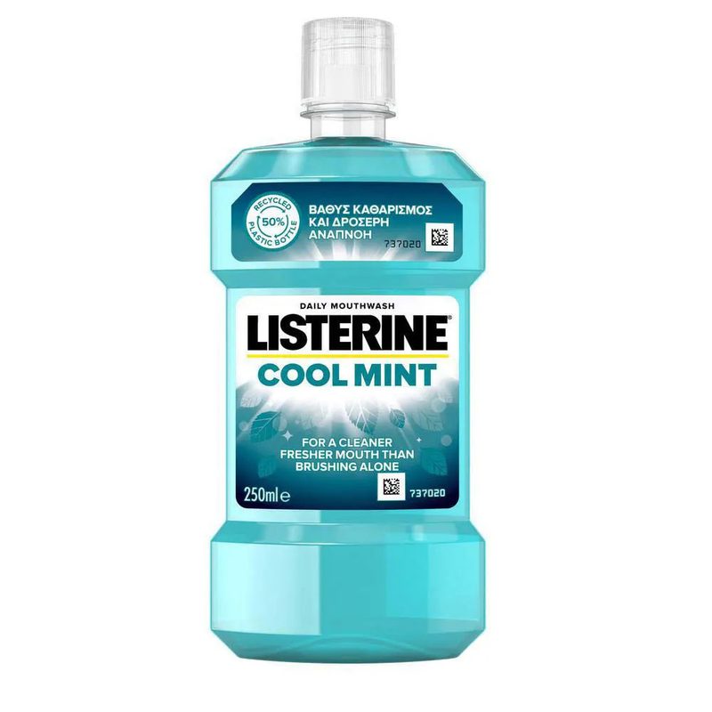 LISTERINE στοματικό διάλυμα cool mint 250ml – Στοματικά Διαλύματα