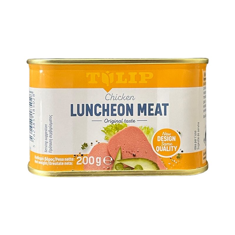 TULIP luncheon meat κοτόπουλο 200gr – Τρόφιμα Μακράς Συντήρησης