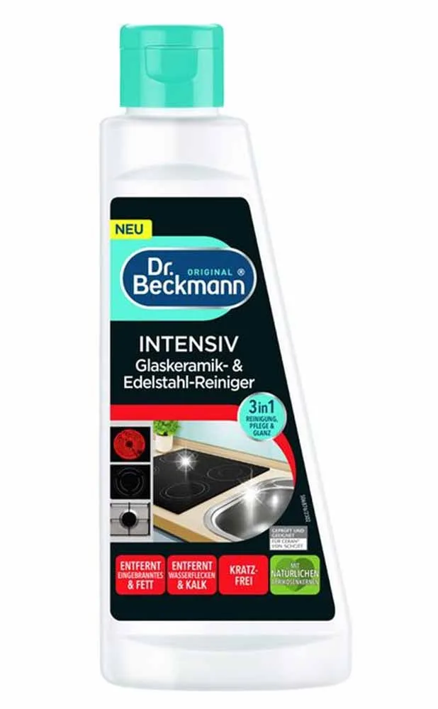 DR. BECKMANN υγρό καθαριστικό για κεραμικές εστίες 250ml – Καθαριστικά Κουζίνας