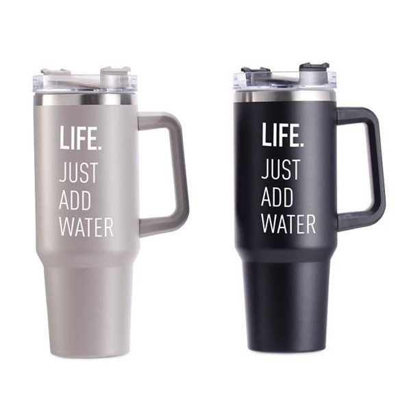 TNS θερμός ανοξείδωτος με χερούλι μαύρος 1200ml