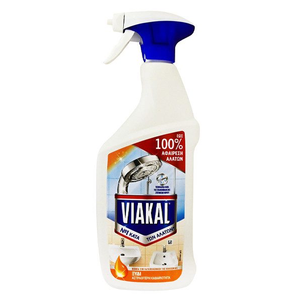 VIAKAL καθαριστικό μπάνιου ξύδι spray 800ml – Καθαριστικά Μπάνιου