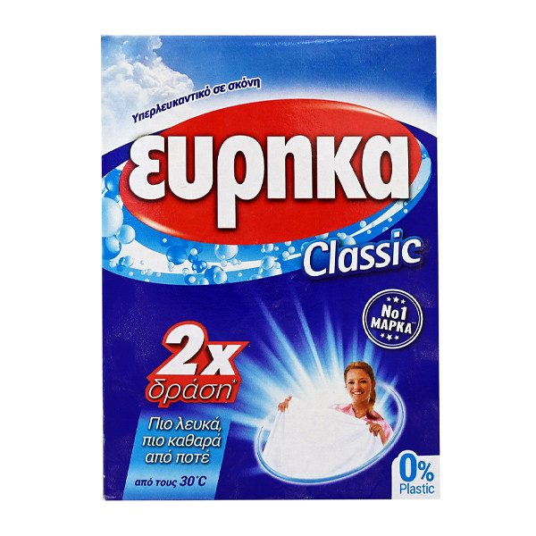 ΕΥΡΗΚΑ υπερλευκαντικό 1kg – Εύρηκα – Ενισχυτικά Πλύσης